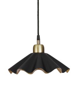 Aira Fönsterlampa svart/mässing 25cm