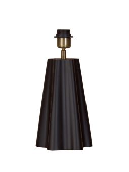 Aira Lampfot svart/mässing 34cm
