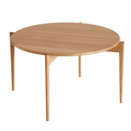 Oscarssons Möbel Tilia soffbord runt 88cm h48 oljad ek