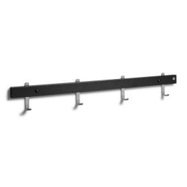 Nadja Kroklist II 70cm 4 krokar svartbetsad ek