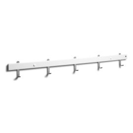 Nadja Kroklist II 90cm 5 krokar vitlack