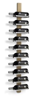 Mazzi Vinställ 10 flaskor vitpigmenterad ek