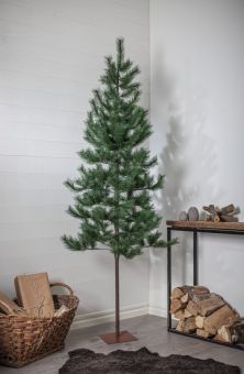 Tallis dekorationsträd/plastgran 200cm på fot