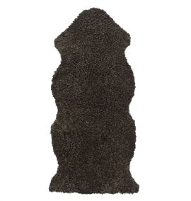 SkinnWille Skinnwille korthårigt fårskinn Curly brun 135cm