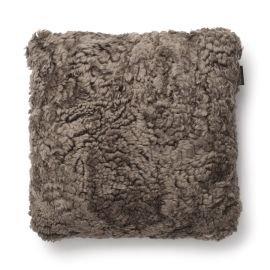 SkinnWille Kuddfodral fårskinn Curly sahara 45x45cm