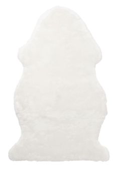 Lammskinnsfäll Baby extra mjuk vit 70cm, ullängd 25mm