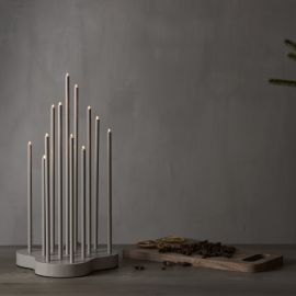 Buzz Elljusstake Moln 12L beige 43cm