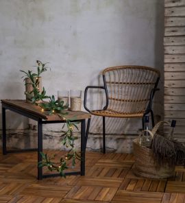 Olivec Girland olivkvist 20LED 180cm