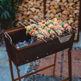 GrillSymbol kolgrill för spett Naked Chef XS