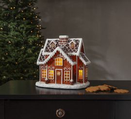 Gingerville Panoramahus med belysning 24cm