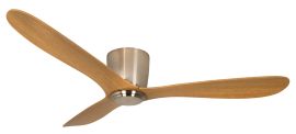 Takfläkt Cetus nickel/ek 132cm från Texa Design