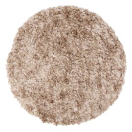 Fårskinnsdyna imitation rund Lumme toffe 38cm