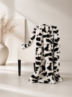 Premiumpläd Cow 140x180cm