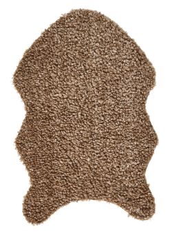 FÖRBOKNING av Fårskinnsfäll imitation Lykke capuccino 60x90cm