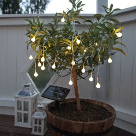 Solcellsslinga Globini 20 lampor Star Trading