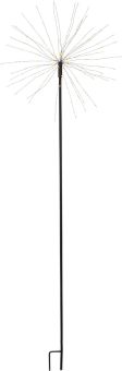 Firework Outdoor svart varmvit 110cm Star Trading