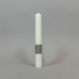 Ljusspira Stay Home & Enjoy vit 30cm