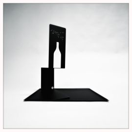 Paket Bag in Box hållare och bricka, svart