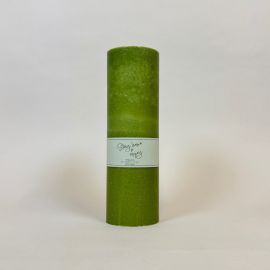 Trädgårdsljus Stay Home & Enjoy grön 30cm