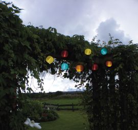 Solcellsslinga Festival flerfärgad