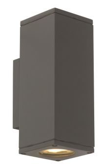 Norlys Sandvik vägglampa upp/ner grafit LED GU10