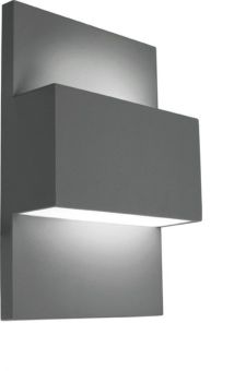Norlys Geneva vägg LED grafit IP65