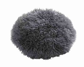 Fårskinnskudde Sheila Grey Diam 40cm