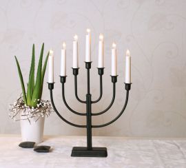 Kristina elljusstake svart