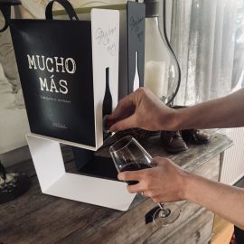 Bag in Box hållare StayHome vit 43cm