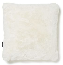 Fluffy Kudde fuskpäls offwhite 45x45cm Skinnwille 