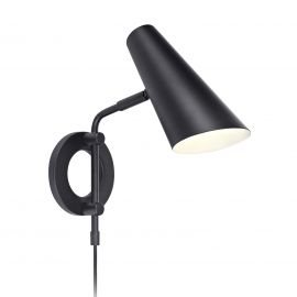 Cal vägglampa svart 27cm
