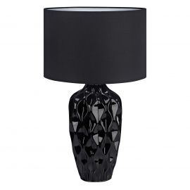 Angela bordslampa keramik svart 49cm