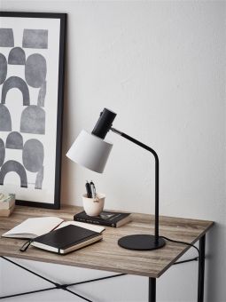 Bodega bordslampa svart/vit Markslöjd