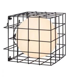 Markslöjd Cage Bordslampa/Vägglampa svart/vit