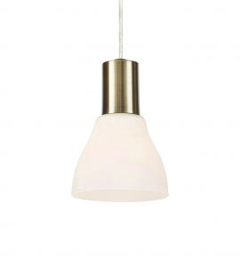 Markslöjd Vero fönsterlampa antik/vit 9cm