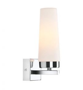Markslöjd Hede Vägglampa badrum krom IP44