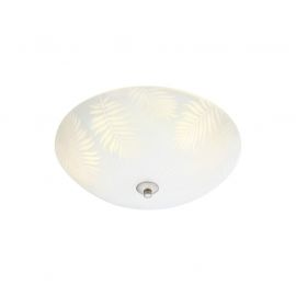 Markslöjd Blad Plafond vit/stål 35cm