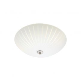 Markslöjd Cut Plafond vit/stål 35cm
