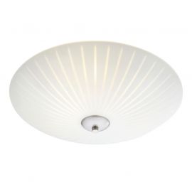 Cut Plafond vit/stål 43cm