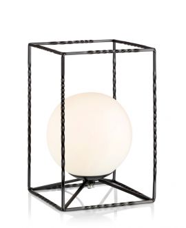 Eve Bordslampa svart/vit 26cm