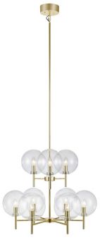 Markslöjd Crown Taklampa mässing 70cm