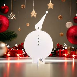 OTTO juldekoration tomte vit 22cm