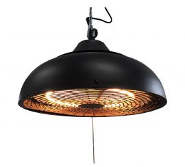 Terrassvärmare Toscana hängande takvärmare 1200W Svart