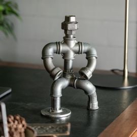 Rörfigur Stark stålgrå