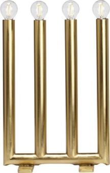 Viking Candle gold 4 lampor 40cm