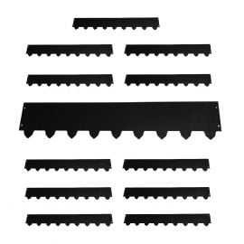 12-pack Gräskantlist XL svart byggbar 119cm