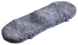 Fårskinnsöverdrag till armstöd Graphite 15x48cm