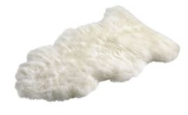 Lammullsfäll Maori i natural vit Skandilock