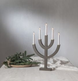 Anno Adventsljusstake 5L mullvad 59cm