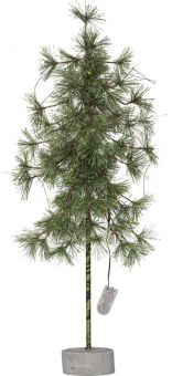 Pine dekorationsträd/plastgran 20LED 60cm